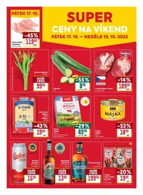 akční leták BILLA 15.10.2025-21.10.2025