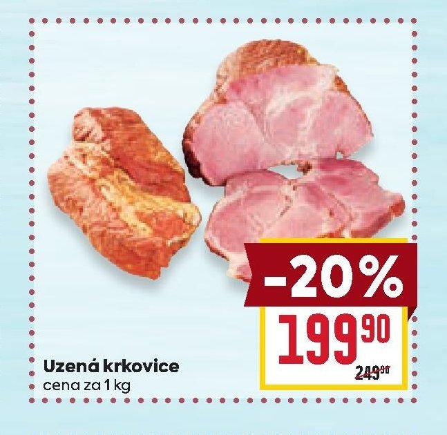 Uzená krkovice