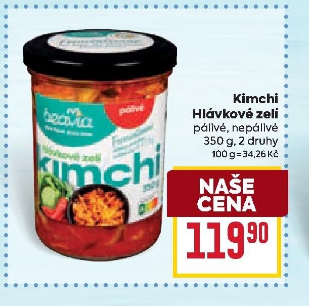 Beavia Kimchi Hlávkové zelí