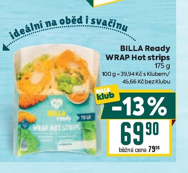 BILLA Ready WRAP Hot strips