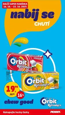 akční leták Penny Market 16.10.2025-22.10.2025