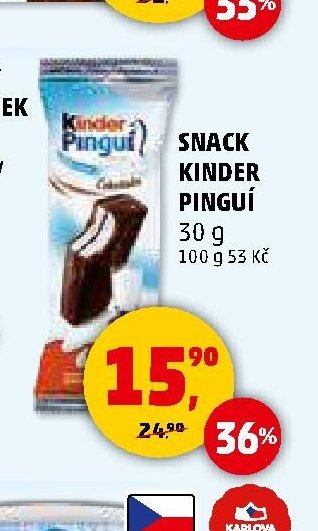 SNACK KINDER PINGUÍ