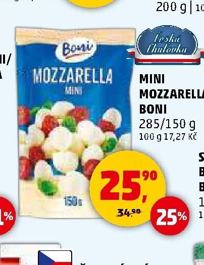 MINI MOZZARELLA BONI