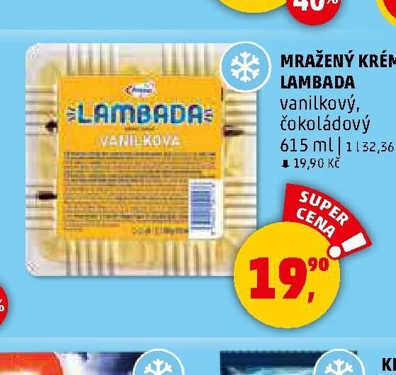 MRAŽENÝ KRÉM LAMBADA