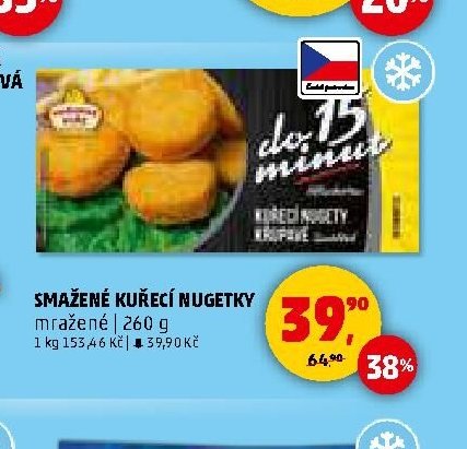 SMAŽENÉ KUŘECÍ NUGETKY