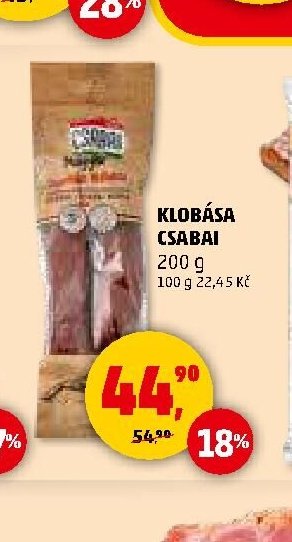 KLOBÁSA CSABAI