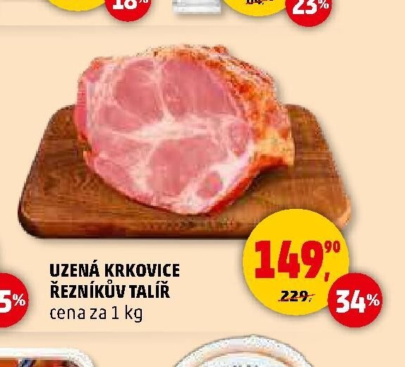 UZENÁ KRKOVICE ŘEZNÍKŮV TALÍŘ