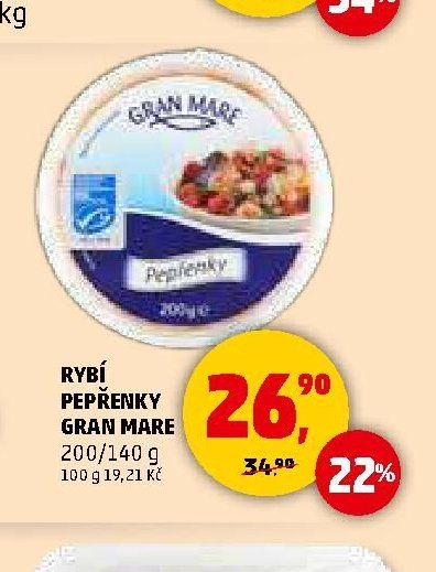 RYBÍ PEPŘENKY GRAN MARE