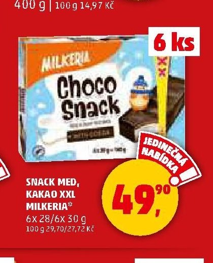 SNACK MED KAKAO XXL MILKERIA