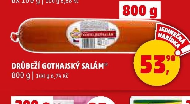 DRŮBEŽÍ GOTHAJSKÝ SALÁM