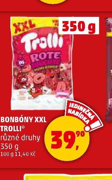 BONBÓNY XXL TROLLI