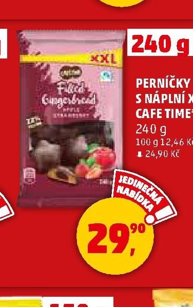 PERNÍČKY S NÁPLNÍ XXL CAFE TIME