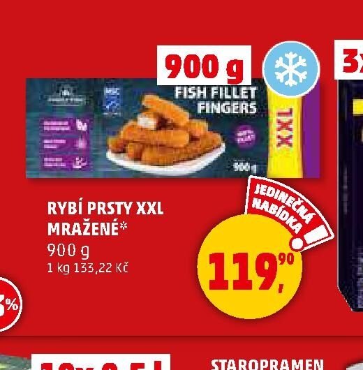 Rybí prsty XXL 900g