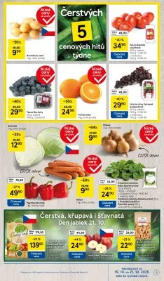 akční leták Tesco 15.10.2025-21.10.2025