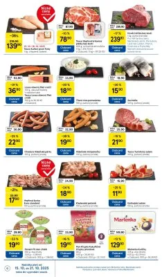 akční leták Tesco 15.10.2025-21.10.2025