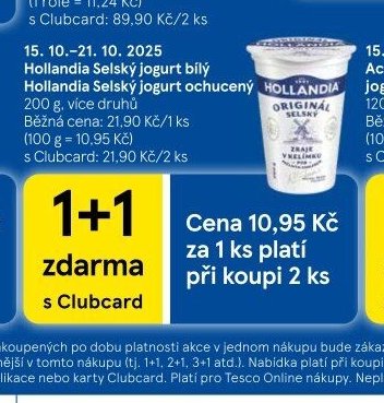 Hollandia Selský jogurt