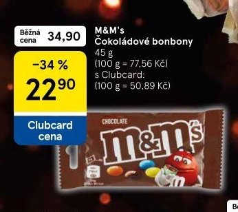 M&M's Čokoládové bonbony