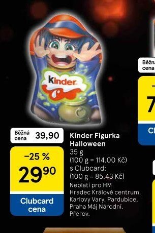 Kinder Figurka Halloween