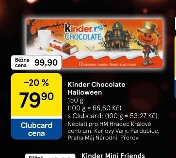 Kinder Chocolate Halloween