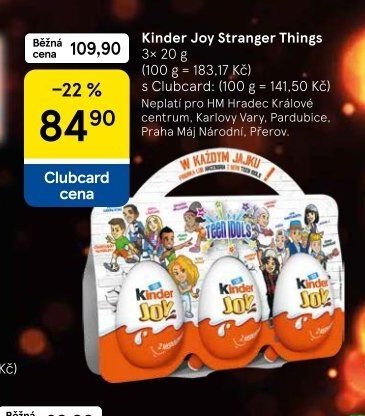 Kinder Joy Stranger Things