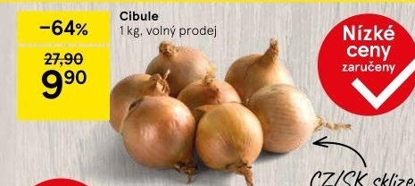 Cibule kuchyňská žlutá