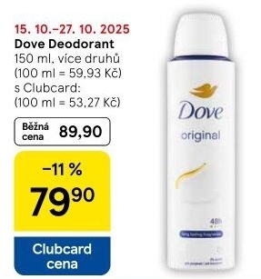 Deodoranty Dove