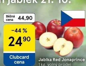 Jablka Red Jonaprince