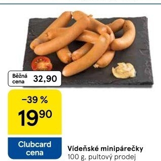 Minipárečky vídeňské