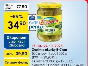 Okurky Znojmia
