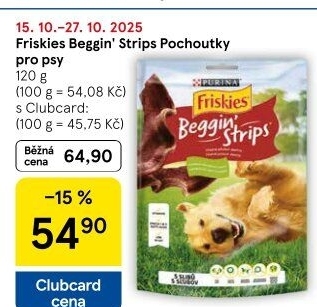 Pamlsky pro psy Beggin Strips Friskies