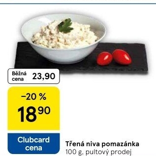 Pomazánka třená niva