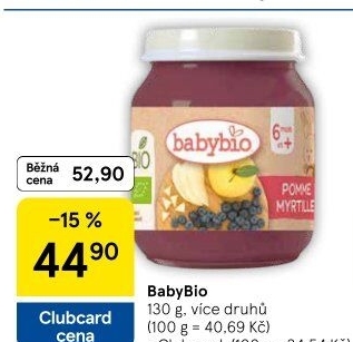 Přesnídávka Babybio