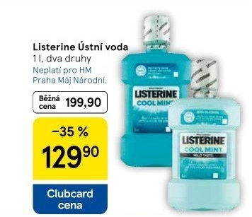 Ústní voda Listerine