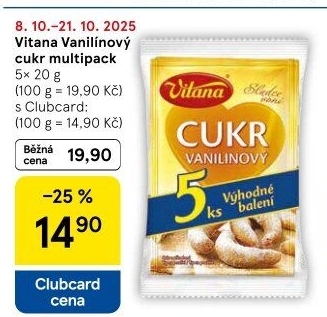 Vanilínový cukr Vitana