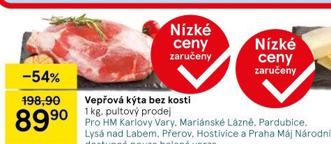 Vepřová kýta bez kosti