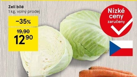 Zelí hlávkové bílé