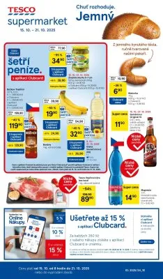 akční leták Tesco 15.10.2025-21.10.2025