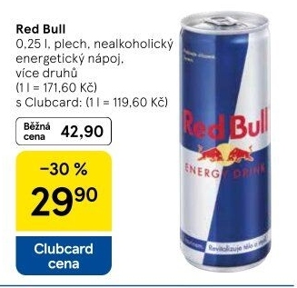 Energetický nápoj Red Bull