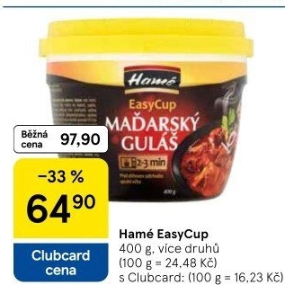 Hotová jídla Snadno a rychle Hamé
