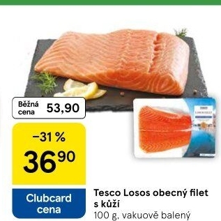 Losos obecný filety Tesco