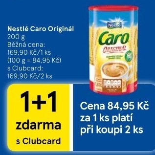 Nápoj instantní obilninový Caro Nestlé