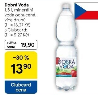Ochucená voda Dobrá voda