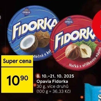 Oplatky Fidorka Opavia