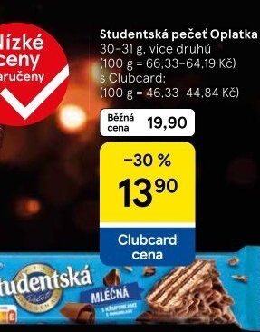 Oplatky Studentská pečeť Orion