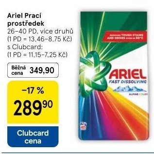 Prací prostředky Ariel