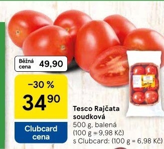 Rajčata soudková Tesco