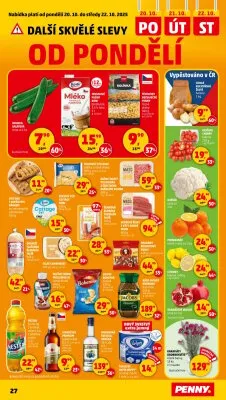 akční leták Penny Market 16.10.2025-22.10.2025