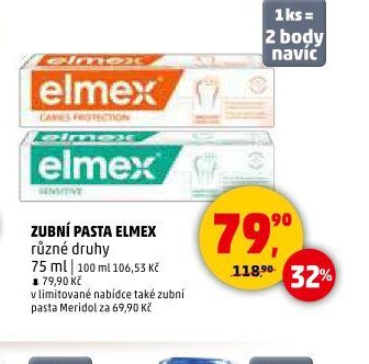Zubní pasta Elmex