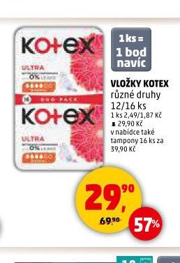 Vložky Kotex