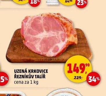 Uzená krkovice Řezníkův talíř - Penny Market akcniletaky.com